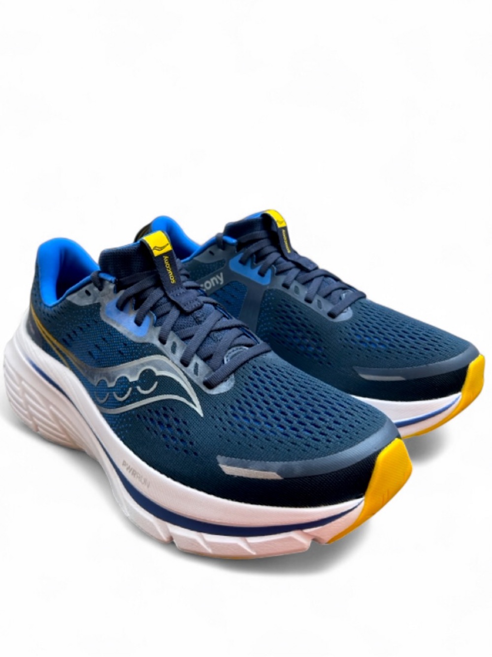 Saucony Guide 18 ‘Navy/Yellow’ Running Shoes Size US 10 Men/ 11.5 Women’s (NEW)